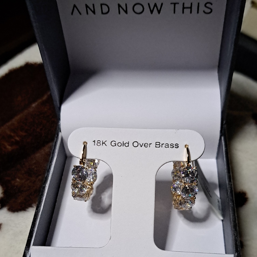 And Now This Gold Earrings